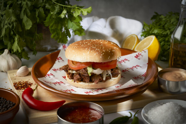 Lamb Steak Burger